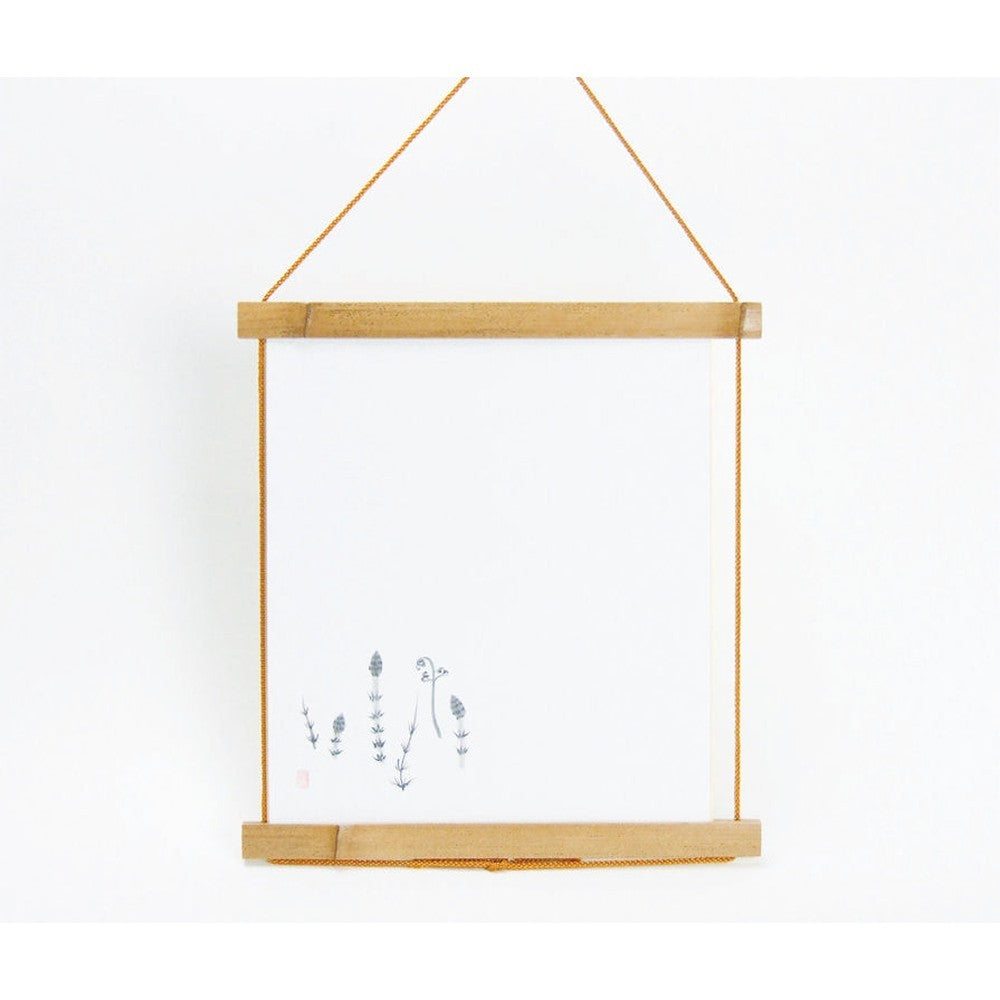Japanese Wall Hanging Decor – Shikishi (Shikishi Rack) Sesame