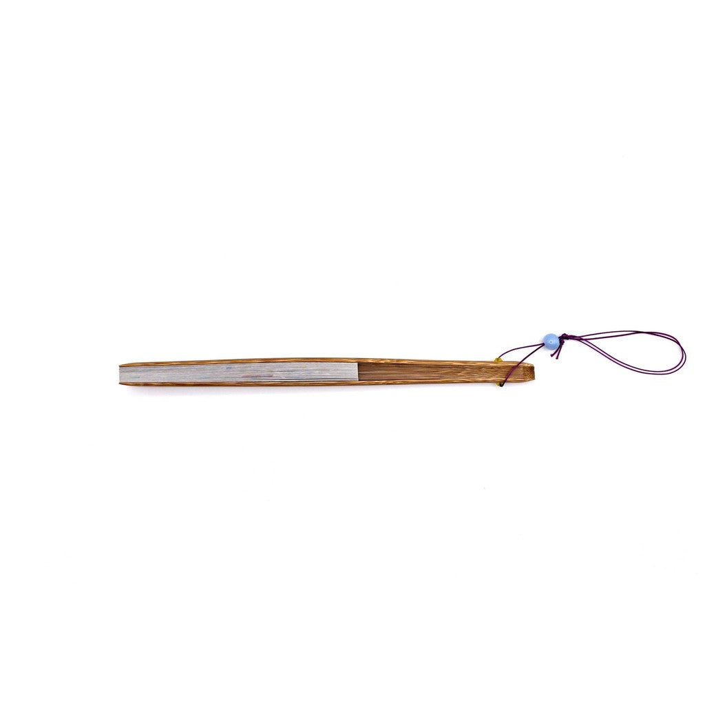 [Made in Kyoto] Kyo-Rin Folding Fan Wind Chime Bamboo+paper | Miyawaki Baisen-an Made in Kyoto Japan Authentic