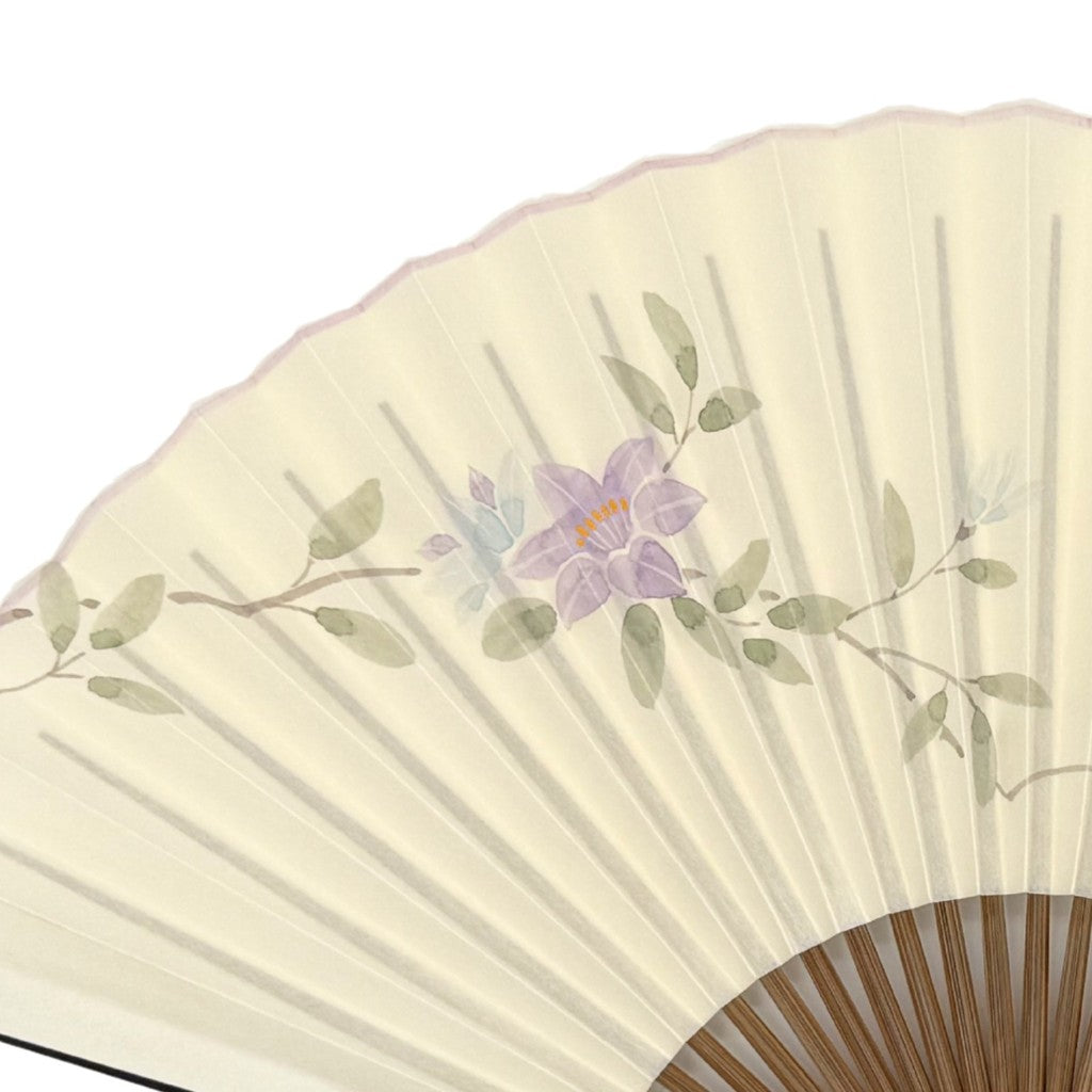 Japanese Fan Case – Kyo-Shirabe Folding Clematis