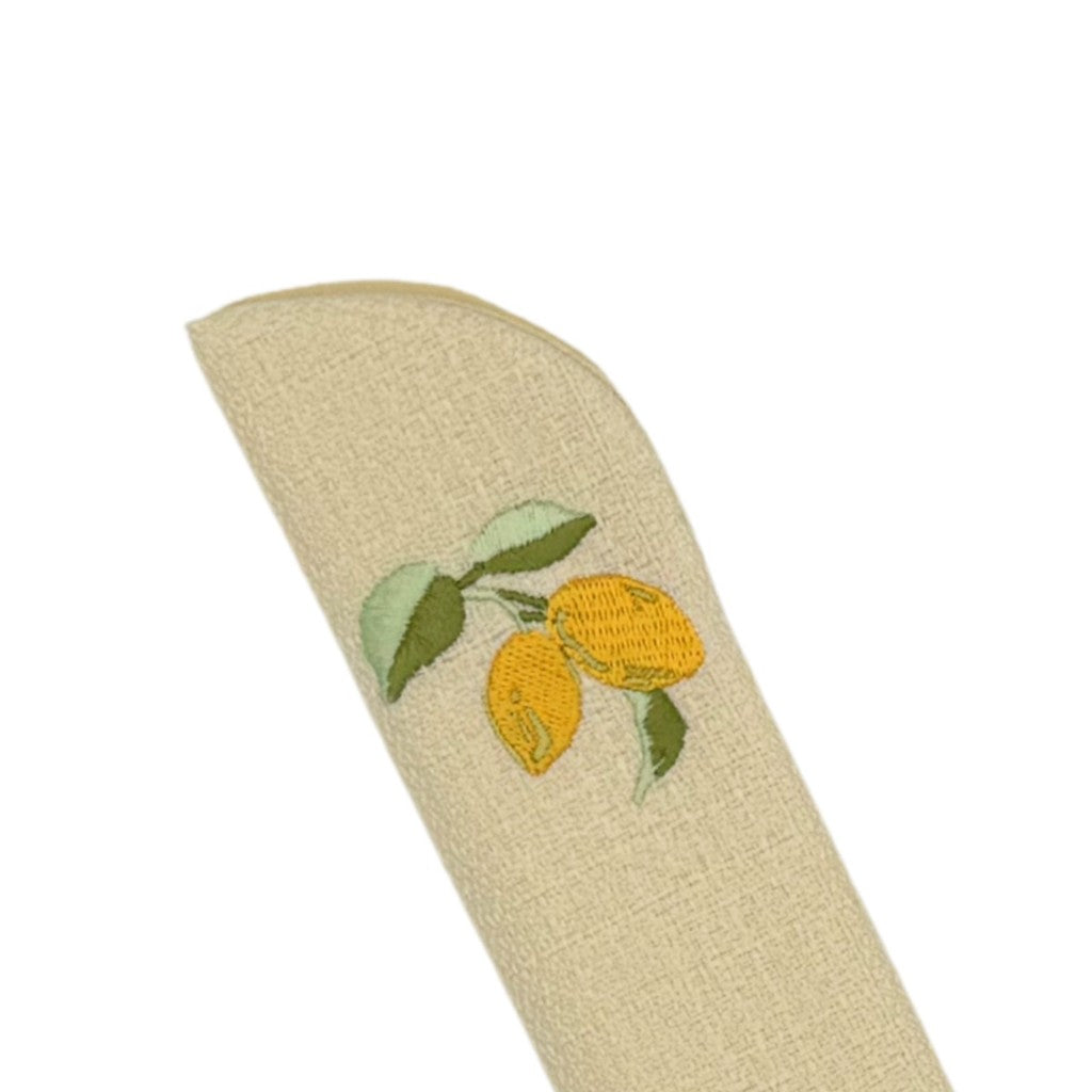 Japanese Fan Case – Kyo-Shirabe Folding Lemon