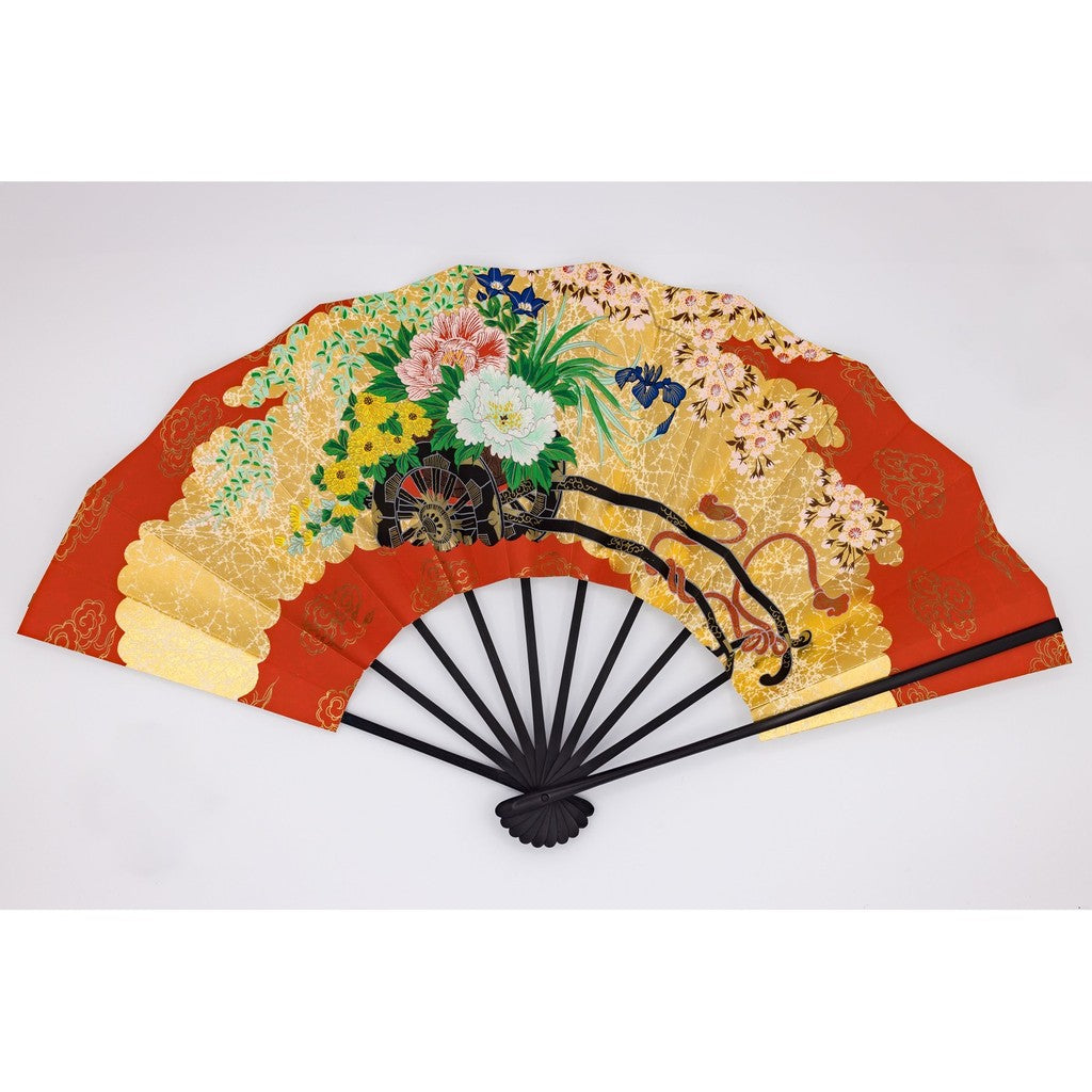 Japanese Bamboo Hand Fan – Decorative, Gift