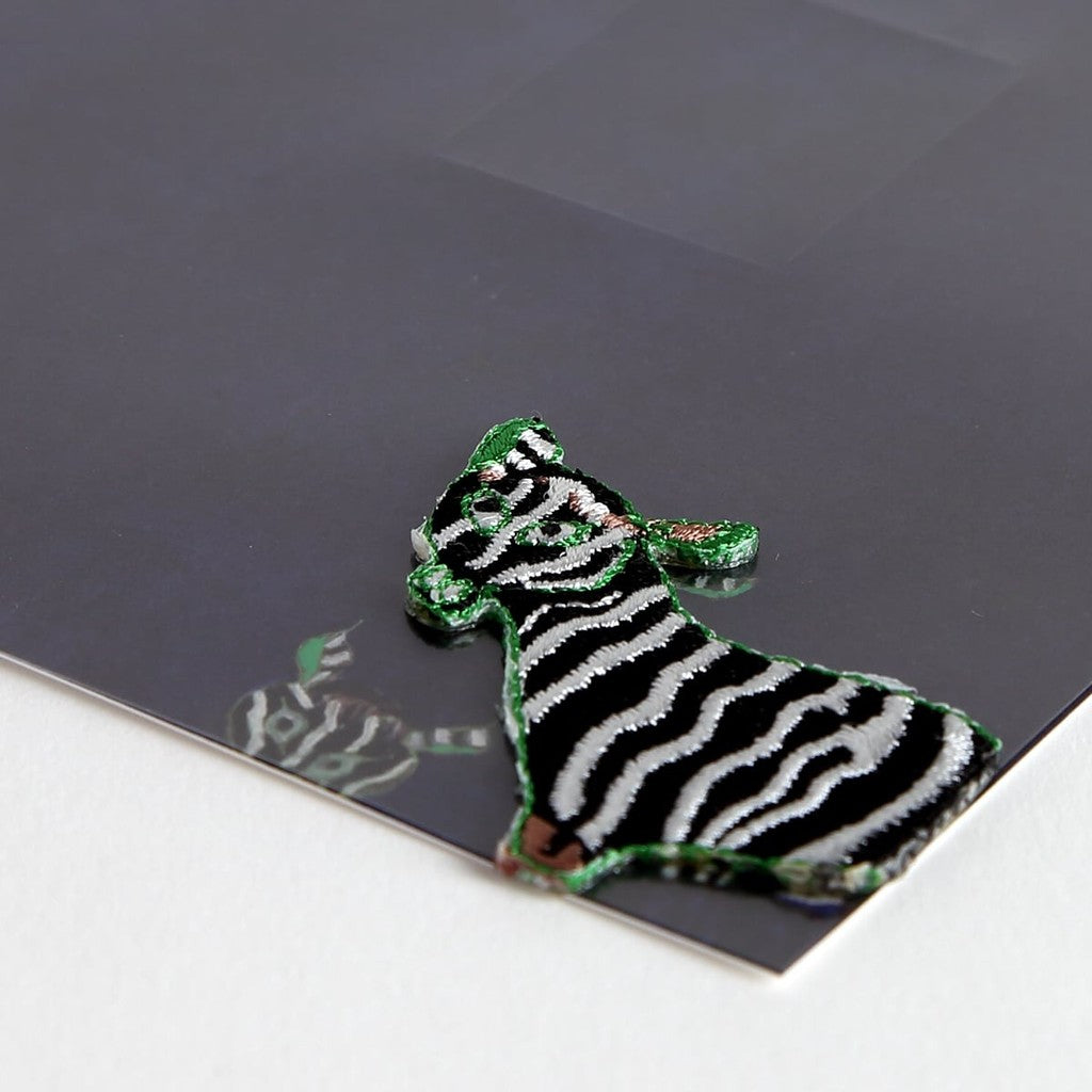 Japanese Art Postcard – Wappen - Zebra by Itsuo Ozasa, Gift