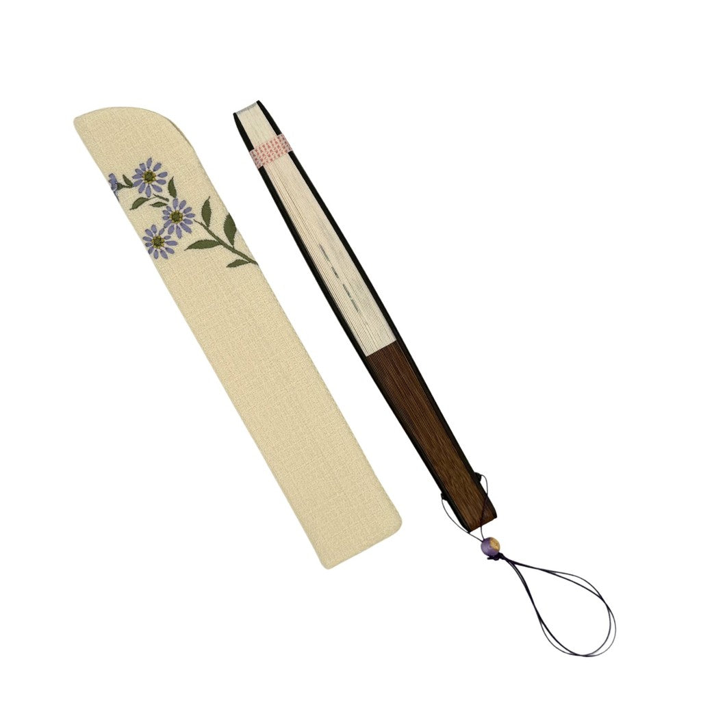 Japanese Fan Pouch – Kyo-Shirabe Folding Miyako Wasure, Fan Holder