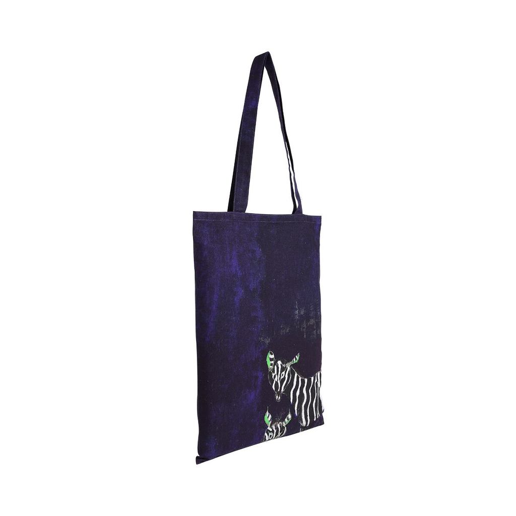 Japanese Tote Bag – Zebra by Itsuo Ozasa