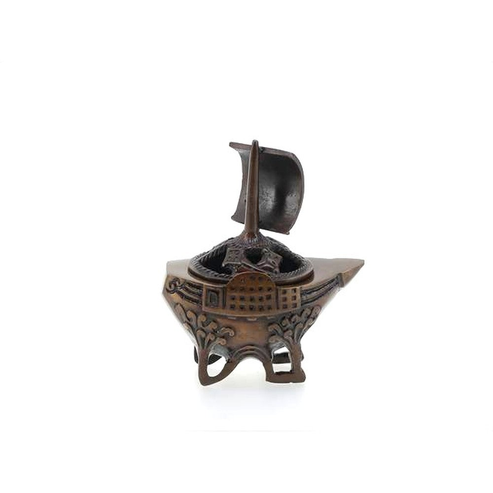 Japanese Incense Holder – Koro Burner - Copper, Takarabune Treasure Ship