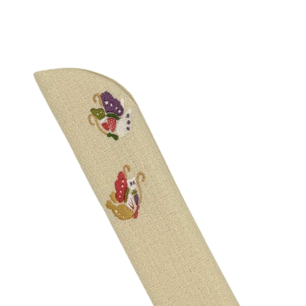 Japanese Fan Case – Kyo-Shirabe Folding Butterfly
