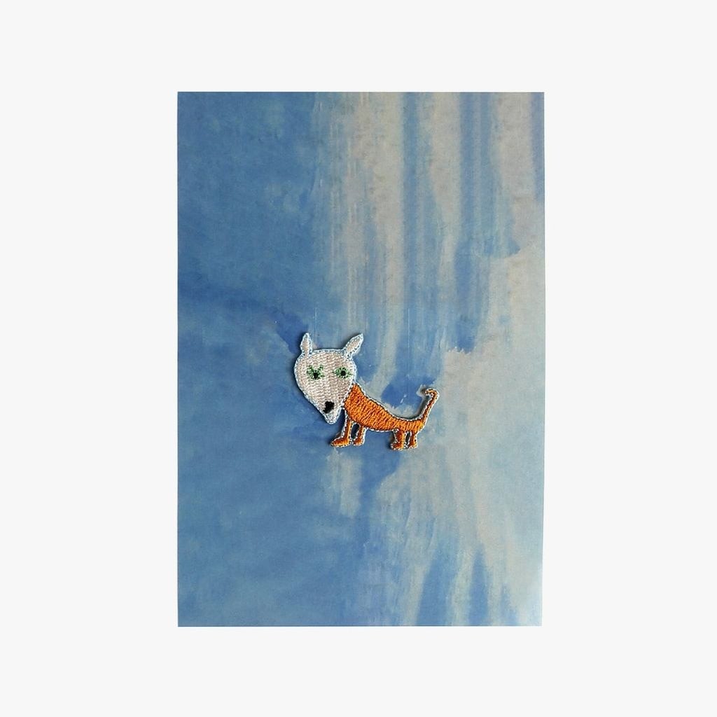 Japanese Art Postcard – Wappen - Dog by Itsuo Ozasa, Gift