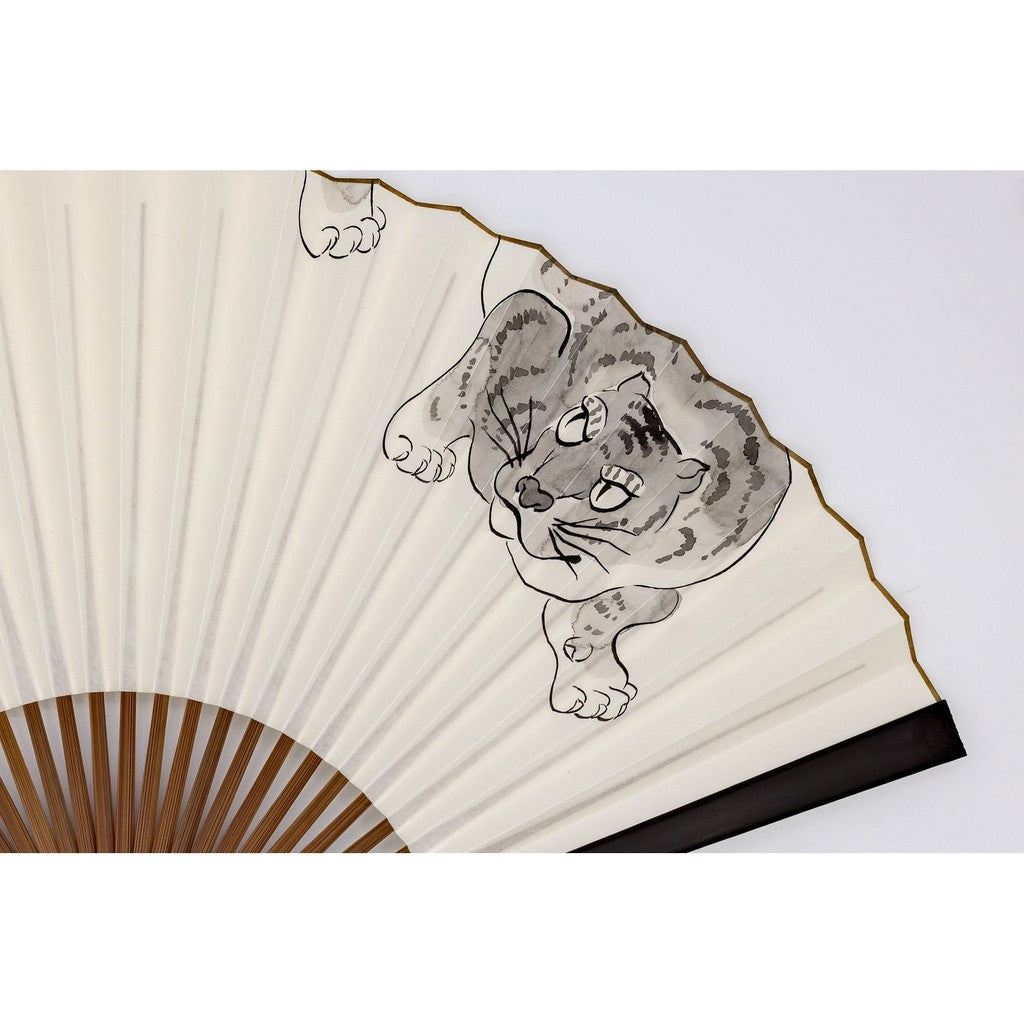 Japanese Fan Case – Kyo-Shirabe Folding Tiger
