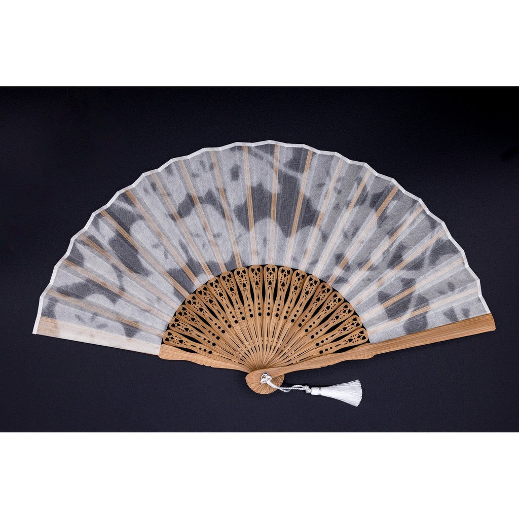 Japanese Hand Fan – Sha-Kasane Layered Plum Blossom, Gift