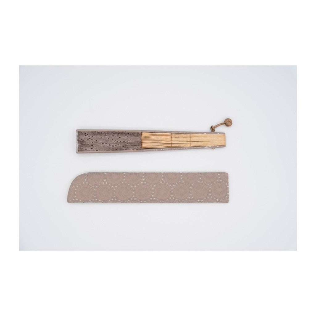 Japanese Hand Fan – Fabric Folding Cotton Lace, Gift