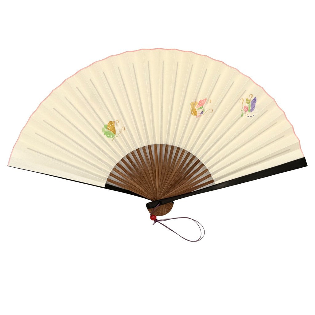 Japanese Fan Case – Kyo-Shirabe Folding Butterfly
