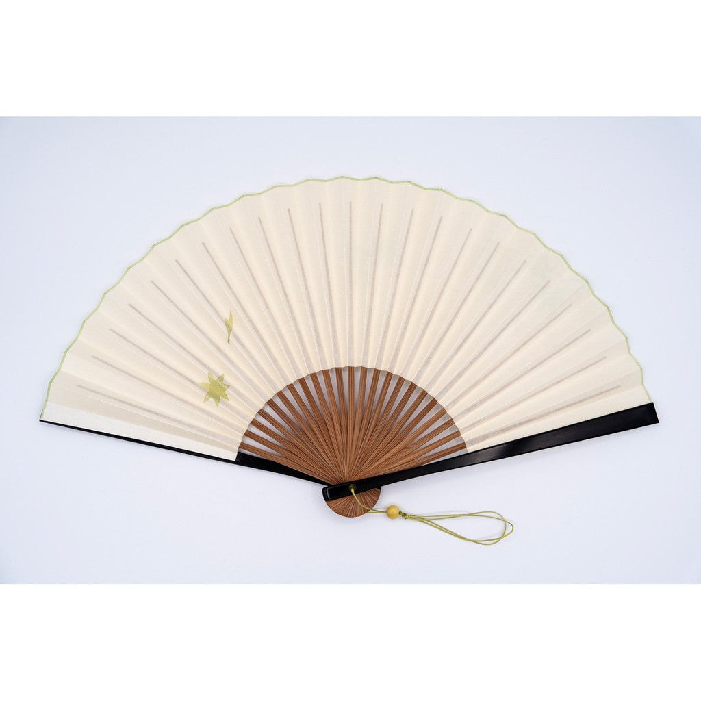 Japanese Fan Case – Kyo-Shirabe Folding Fresh Green Maple