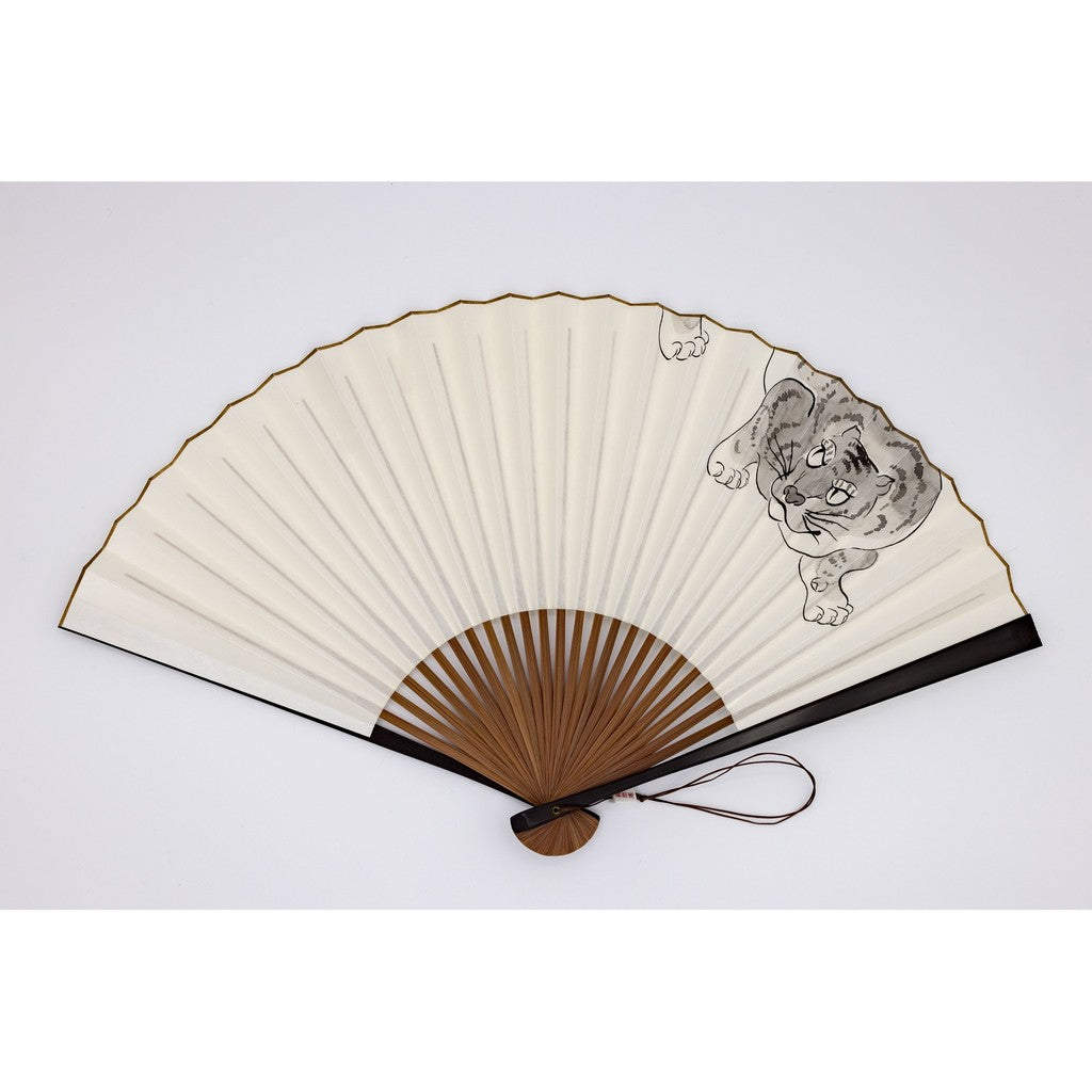 Japanese Fan Case – Kyo-Shirabe Folding Tiger