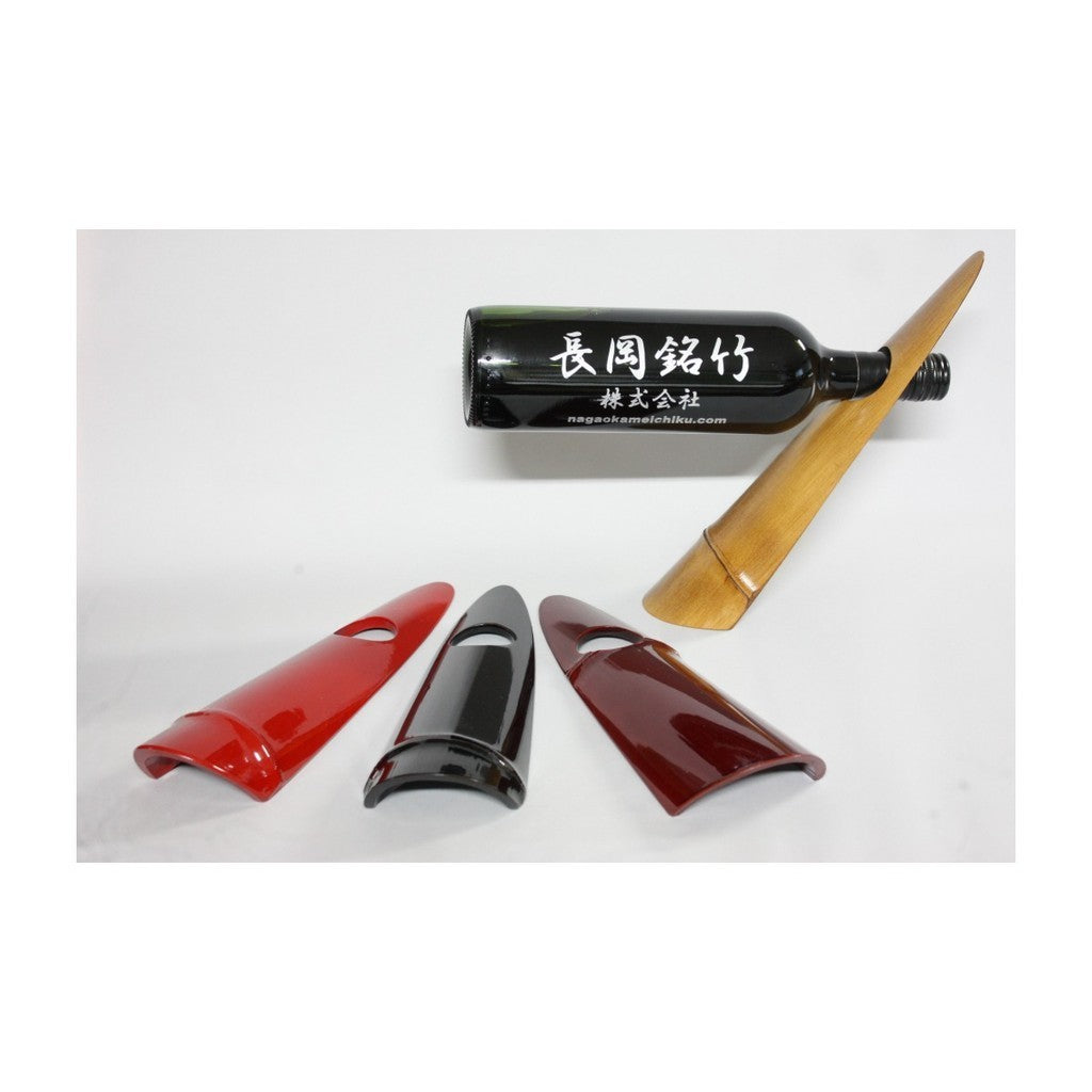 Japanese Bamboo Bottle Stand – Sake Wine Display Holder, Home Decor