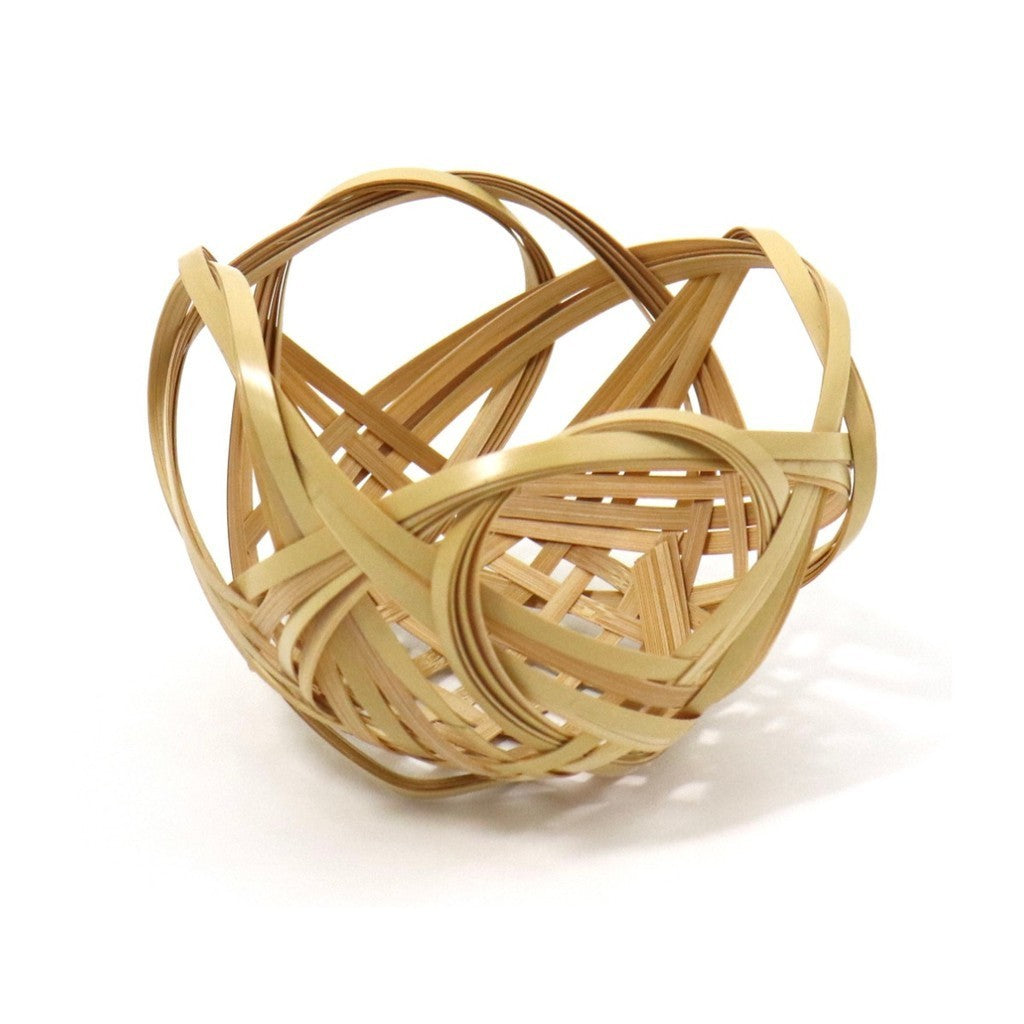 Japanese Bamboo Storage Basket – Hand-Woven Fruit Bread Basket