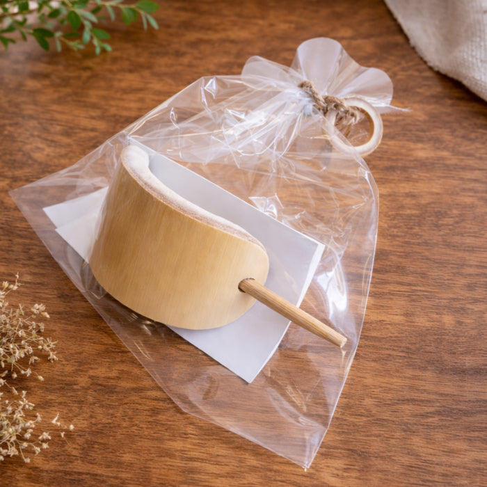 Japanese Bamboo Hair Clip – White Bamboo Hair Accessory