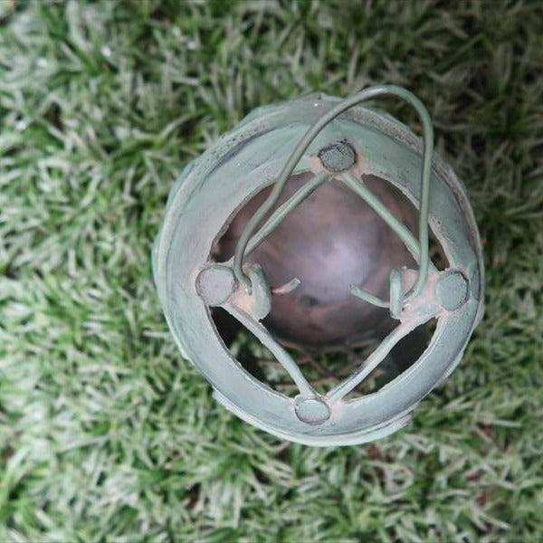Japanese Hanging Lantern – Aluminum Round Openwork