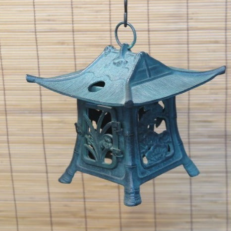 Japanese Hanging Lantern – Aluminum Round Openwork
