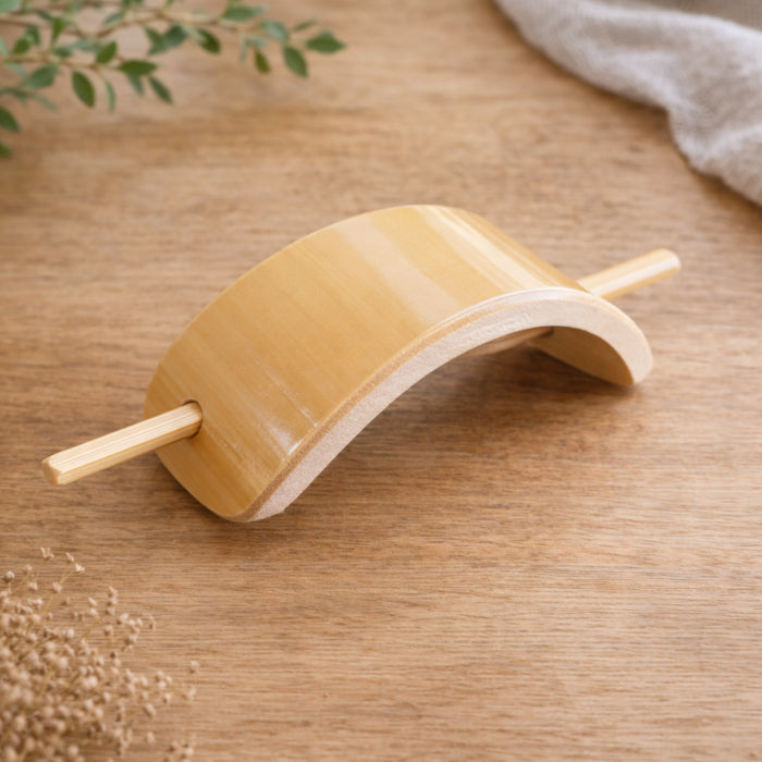 Japanese Bamboo Hair Clip – White Bamboo Hair Accessory