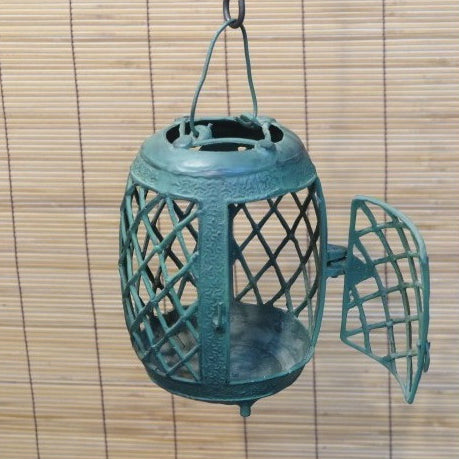 Japanese Hanging Lantern – Aluminum Round Openwork