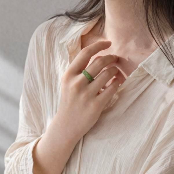 Japanese Bamboo Ring – Natural Handmade Adjustable