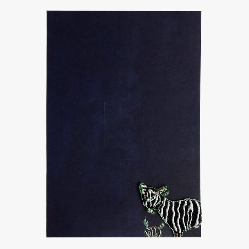 Japanese Art Postcard – Wappen - Zebra by Itsuo Ozasa, Gift