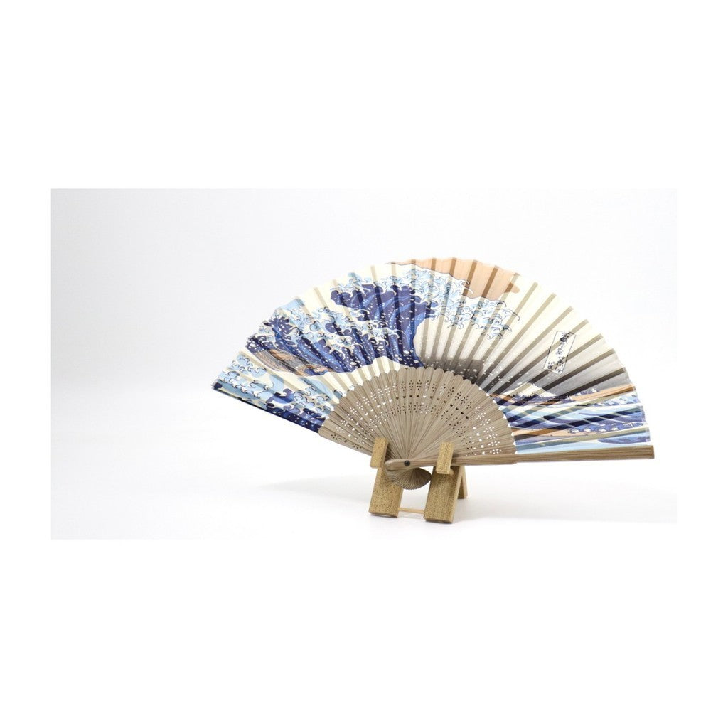 Japanese Bamboo Fan Stand – Folding Fan Display Holder