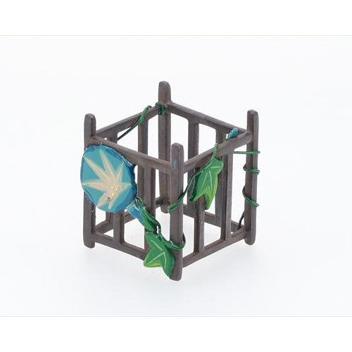 Japanese Tea Ceremony Accessories – Futaoki Lid Rest - Karakane Bronze, Morning Glory Color Vari