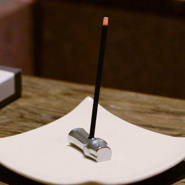 Japanese Incense – Holder — Pewter, Tin, Gift