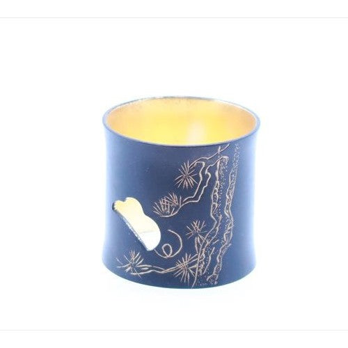 Japanese Tea Utensil – Futaoki Lid Rest - Square Flowing Water