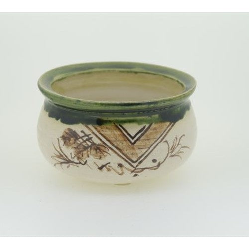 Japanese Tea Utensil – Kensui Bowl - Copper, Mouru, Bag Shape, Black Lo
