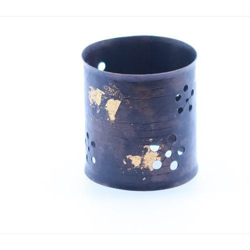 Japanese Tea Utensil – Futaoki Lid Rest - Square Flowing Water