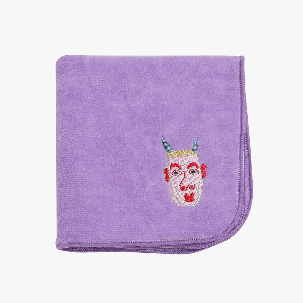 Japanese Cotton Handkerchief – Oni Demon Mask, Hand Towel