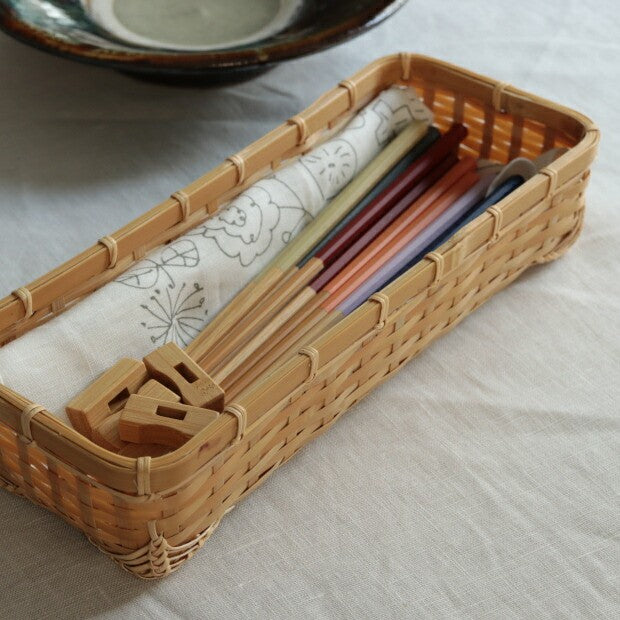Japanese Cutlery Holder – Natural, Utensil Holder