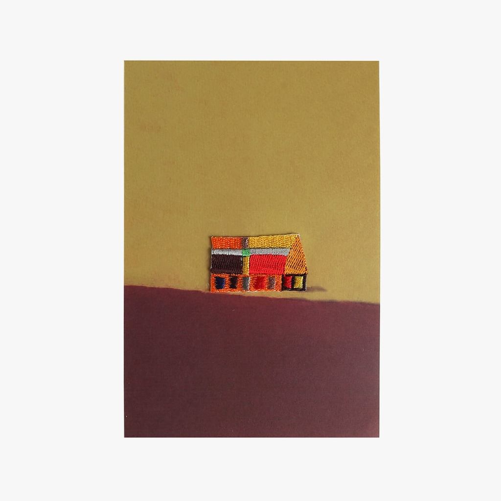 Japanese Art Postcard – Wappen - House 1, Art Print
