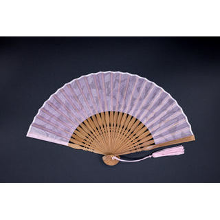 Japanese Bamboo Hand Fan – Hana-Zome Dyed Folding Brick Red, Gift