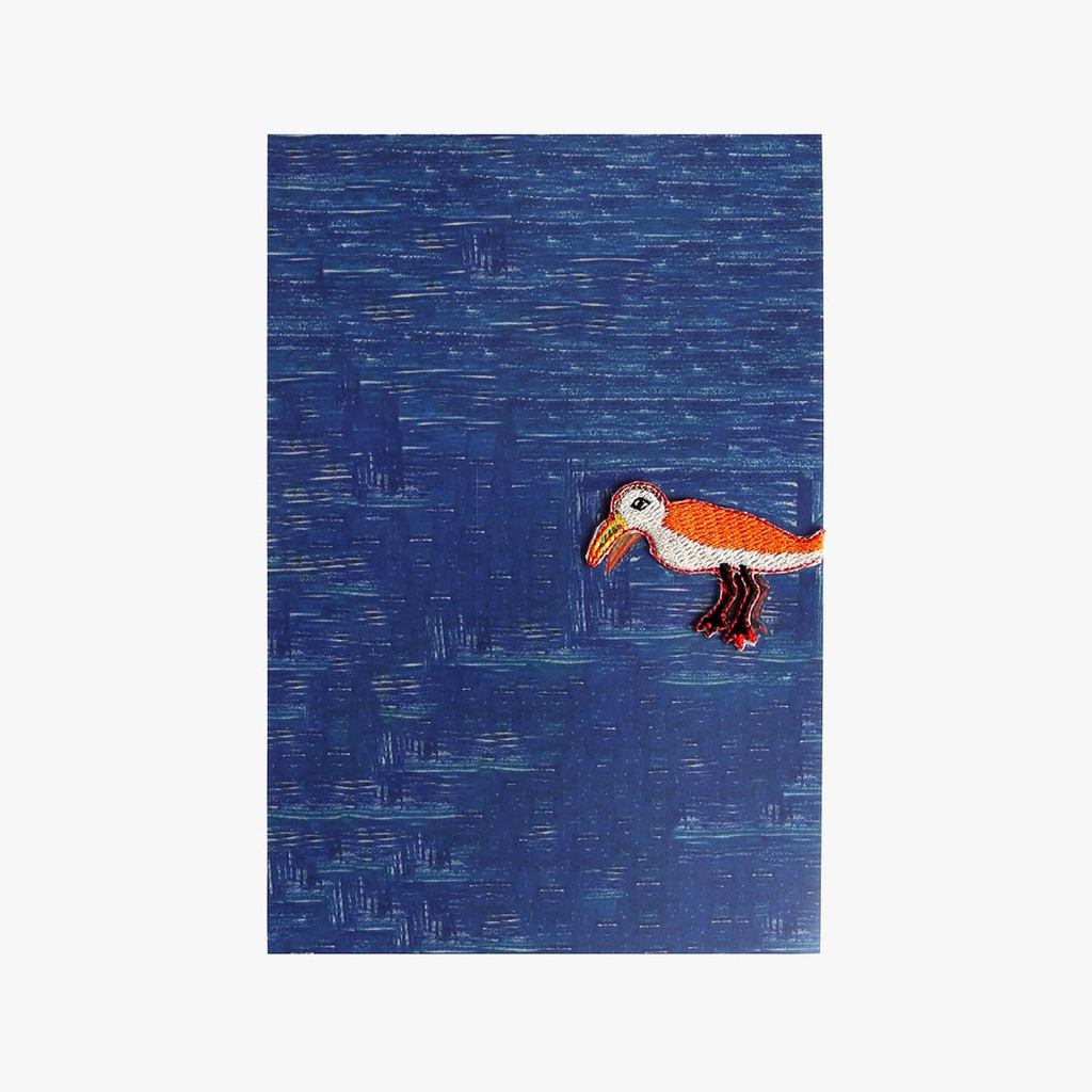 Japanese Animal Postcard – Wappen - Bird 1, Art Print