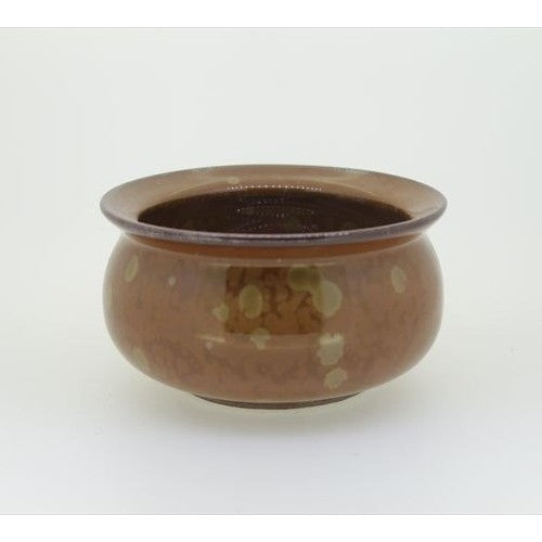Japanese Tea Utensil – Kensui Bowl - Copper, Mouru, Bag Shape, Black Lo