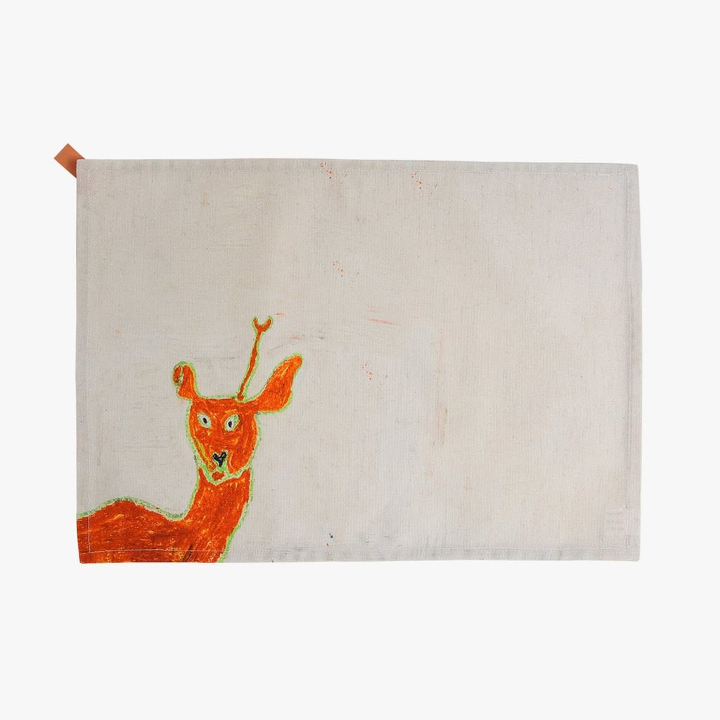 Japanese Dish Towel – Kitchen Cloth - Single-Antler Deer