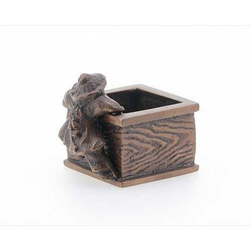 Japanese Tea Utensil – Futaoki Lid Rest - Square Flowing Water
